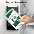 Puzzle ID Badge Holder with Clear Window