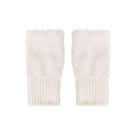 Long Knit Fingerless Gloves