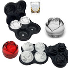 3D Rose Flower Ice Cube Mold