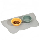 Non-slip Silicone Cat Ear Shaped Pet Placemat