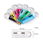 4-in-1 Designed Stationery Ruler With Solar Caculator