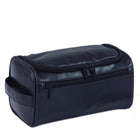 PU Leather Hanging Travel Shaving & Grooming Kit Bag