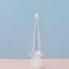Travel-Sized Transparent Plastic Keychain For Hand Sanitizer