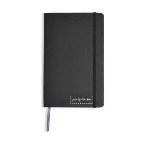 Classic Lined Faux Leather Notebook