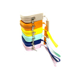 Portable Square Silicone Zipper Coin Purse