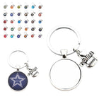 32 Football Team Keychains