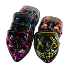 Halloween Led Cool Light Scary Clown Mask