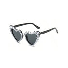 Love Sunglasses with Borderless Design and Pearl Inlays