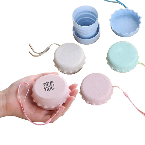 5 Oz. Wheat Straw Portable Drinking Cup