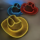 Led Glow Cowgirl Boy Hat With Black Band
