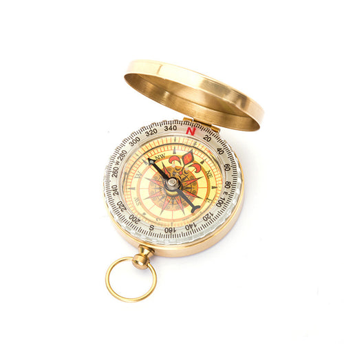 Brass Luminous Compass