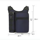 Crossbody Bag Sling Backpack W/ Water Bottle Pocket Hiking