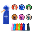 Rechargeable Colorful LED Flashing Word Fan