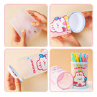 Cartoon Foldable Plastic Animal Pen Holders