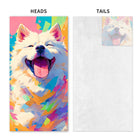 Full Color 2-in-1 Foldable Beach Towel Drawstring Backpack