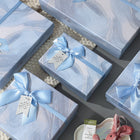 Ink Blue Bowknot Gift Box