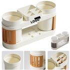 Bathroom Organizer Storage Set with 2 Cups