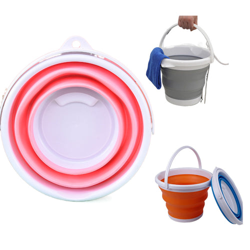 Car Mount Foldable Bucket