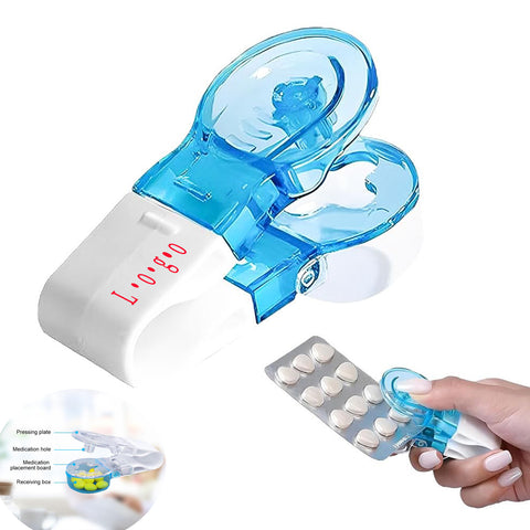 Portable Pill Popper & Storage Box – Easy Medication Access