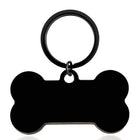 Bone Shaped Stainless Steel Keychain