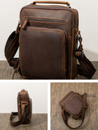 Leather Messenger Bag