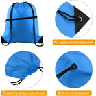Cinch Bag Sackpack With Zipper For School Yoga Sport Gym