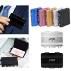 Metal Suitcase Shaped Business Card Holder