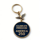 250th US Anniversary 2D Acrylic Keychain Pendant
