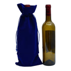 Velvet Drawstring Wine Bottle Bag