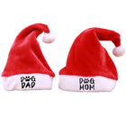 Embroidered Plush Christmas Hats