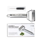 Stainless Steel Double Head Peeler Grater