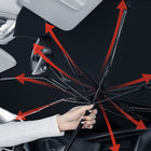 Titanium Silver Car Sunshade Insulation Cloth