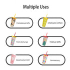 Festive Theme Color Changing Cold Cups With Lids Straws
