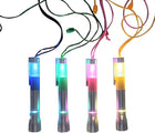 5-Inch LED Light-Up Pen with Necklace, Black Ink, Torch