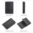 Pu Auto Pop-Up Rfid Card Holder