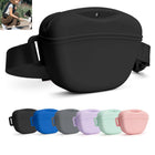 Silicone Dog Treat Pouch Magnetic Closure Waist Belt Pack