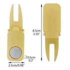 All Metal 3-in-1 Golf Divot Tool