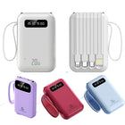 Quad-Cable Power Bank With Display