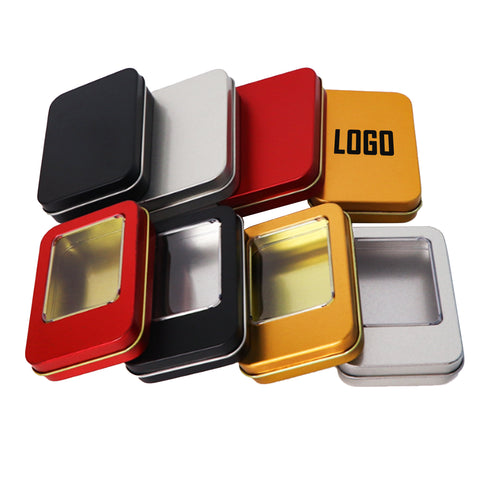 Overall Painted Tin Box