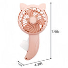 Cute Pp Material Handheld Small Fan