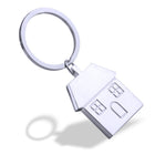 Creative House Shape Pendant Metal Keychain