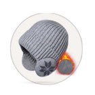 Knit Beanie Winter Hats with Ear Covers