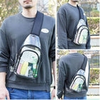 Small Clear Shoulder Sling Crossbody Bag