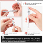 Screwdriver Multitool Handy Pen Tool 8 in 1