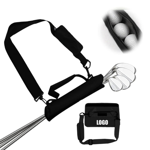 Lightweight Golf Club Bag W/Ball Pouch