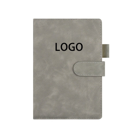 Business Notebook With Magnetic Snap Fastener