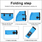 20L Collapsible Fishing Bucket(Ocean)