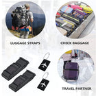 Aluminum Luggage Tag With Aircraft Hollow Pattern