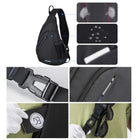 Crossbody Sling Backpack
