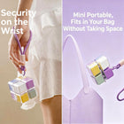 Magnetic Cube-Shaped Pill Box With Handle